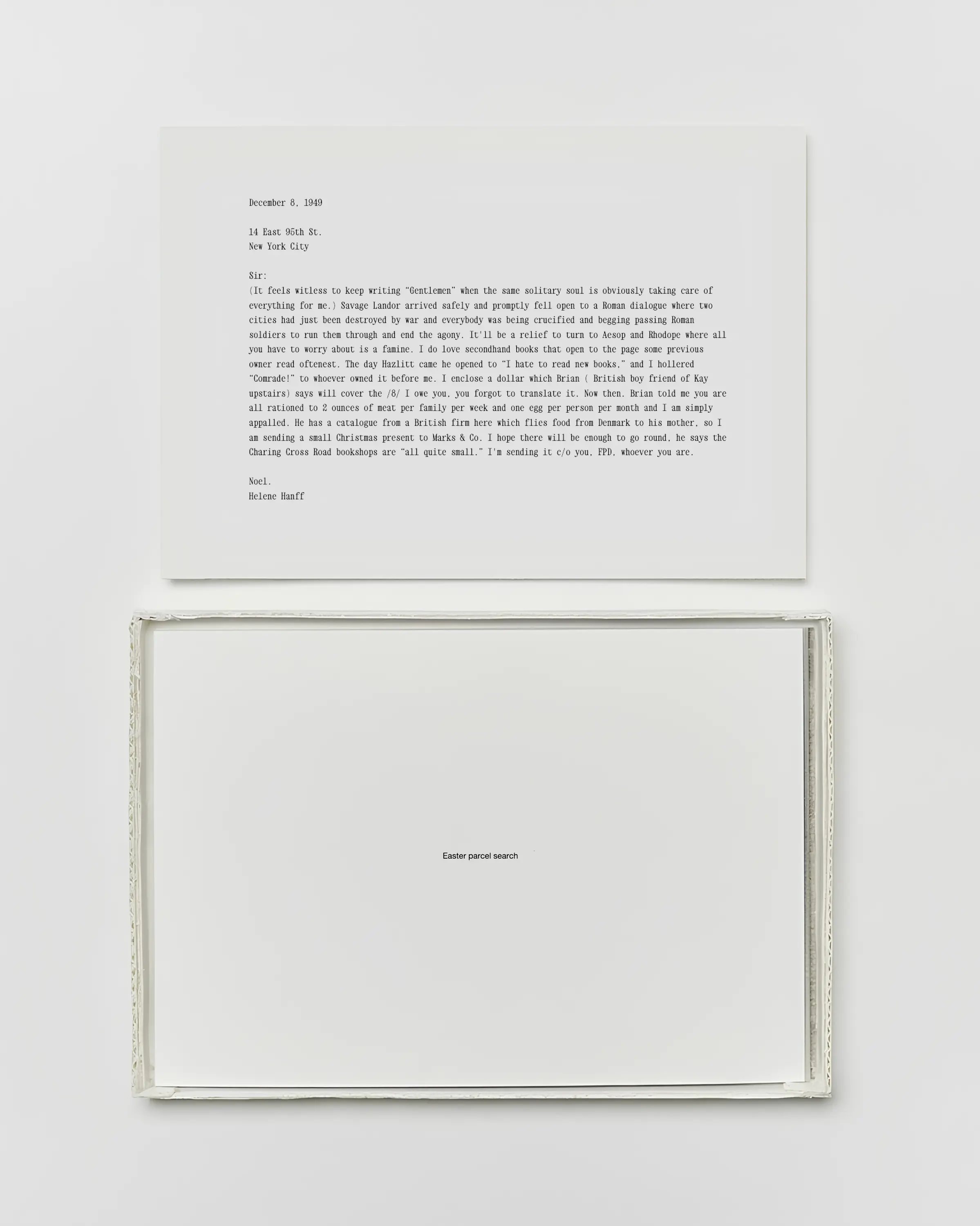 84 Letters project preview